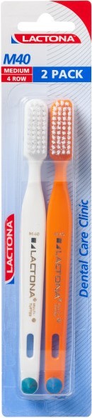 M40 Medium Tandenborstel Duo 2 stuks
