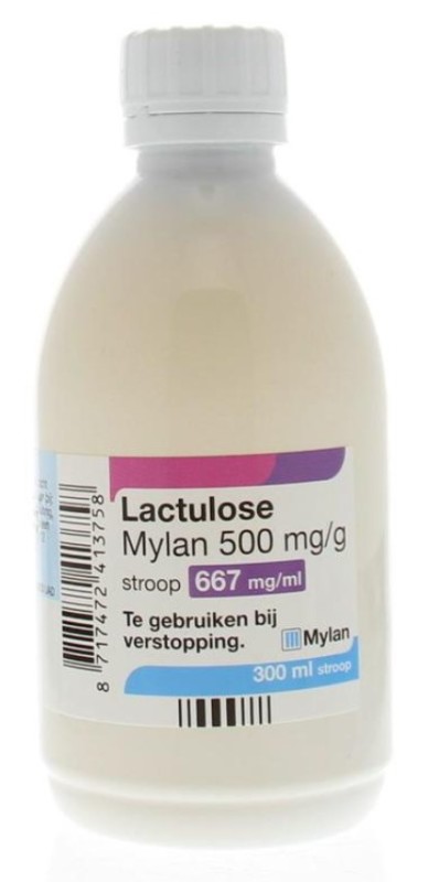 Lactulose Siroop 500 mg 300ml