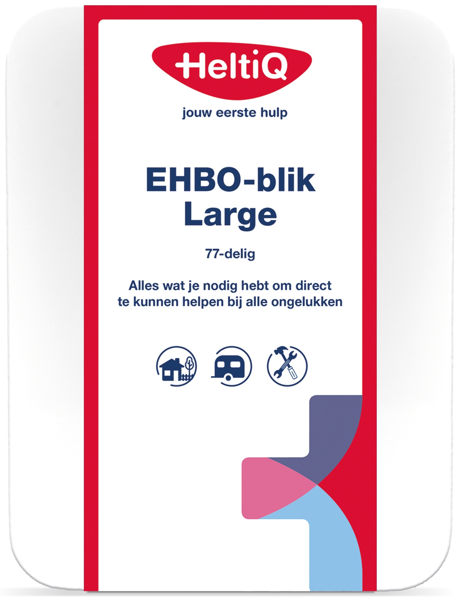 HeltiQ EHBO Blik Large 1 stuk