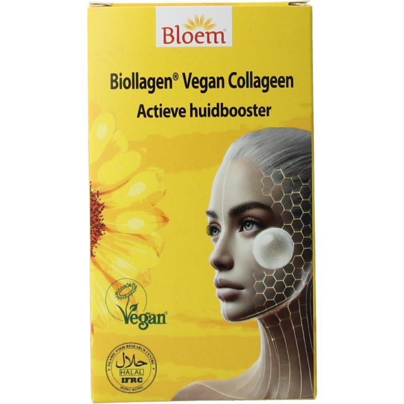 Bloem Biollagen vegan collageen actieve huidbooster 1set