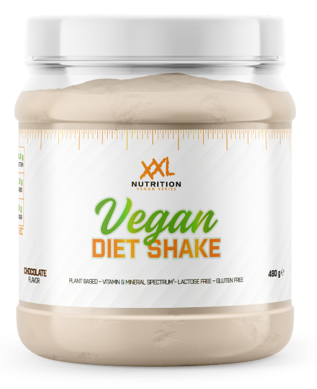 XXL Nutrition Xxl diet shake vegan chocolade 480gr