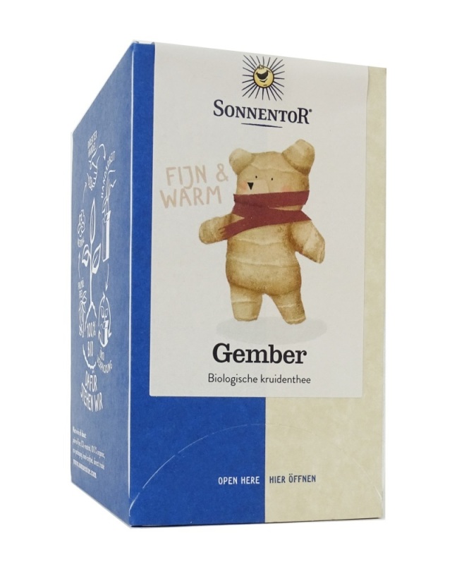 Gember thee bio 18 Stuks