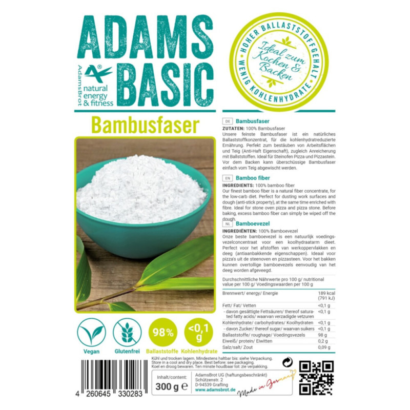 Bamboevezel 300 gram