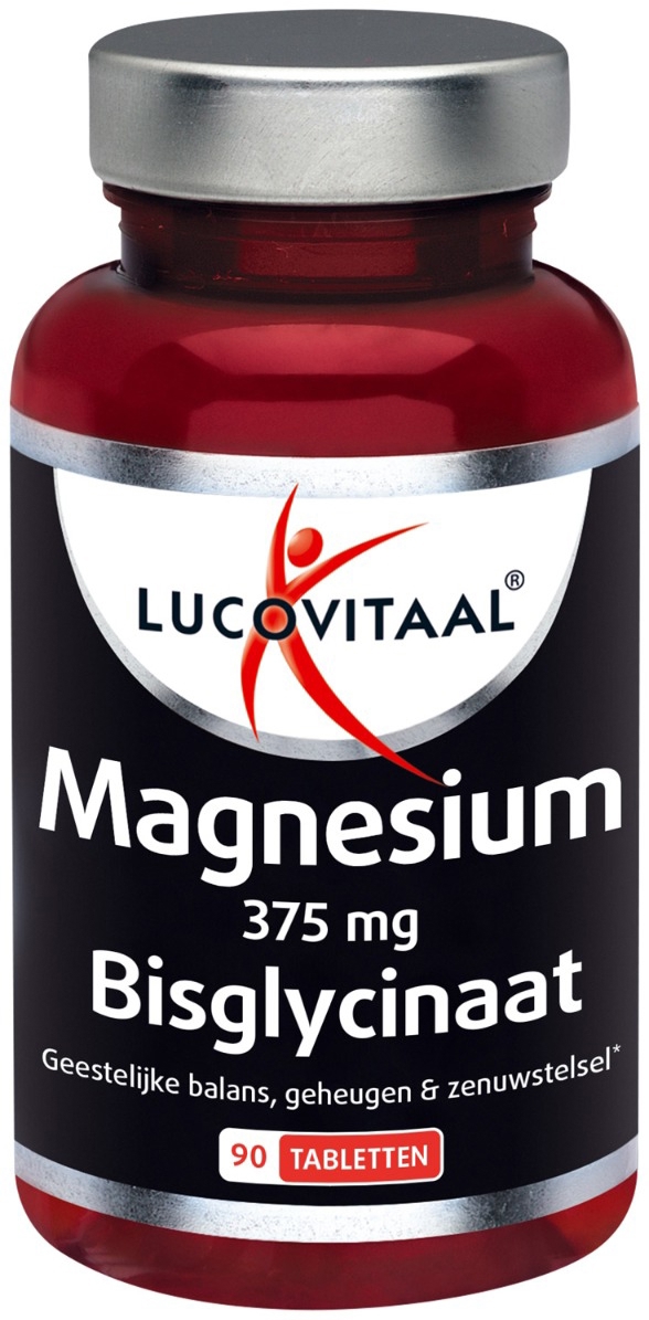 Lucovitaal Magnesium Bisglycinaat 375 mg 90 tabletten