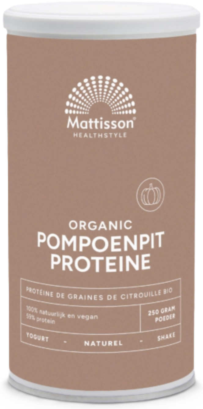 Biologische Pompoenpit Proteïne 58% 250 Gram