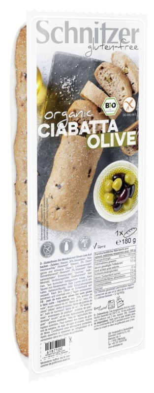 Chiabatta Olives Bio 180 G