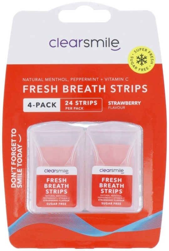 Fb Strips Aardbei 4st