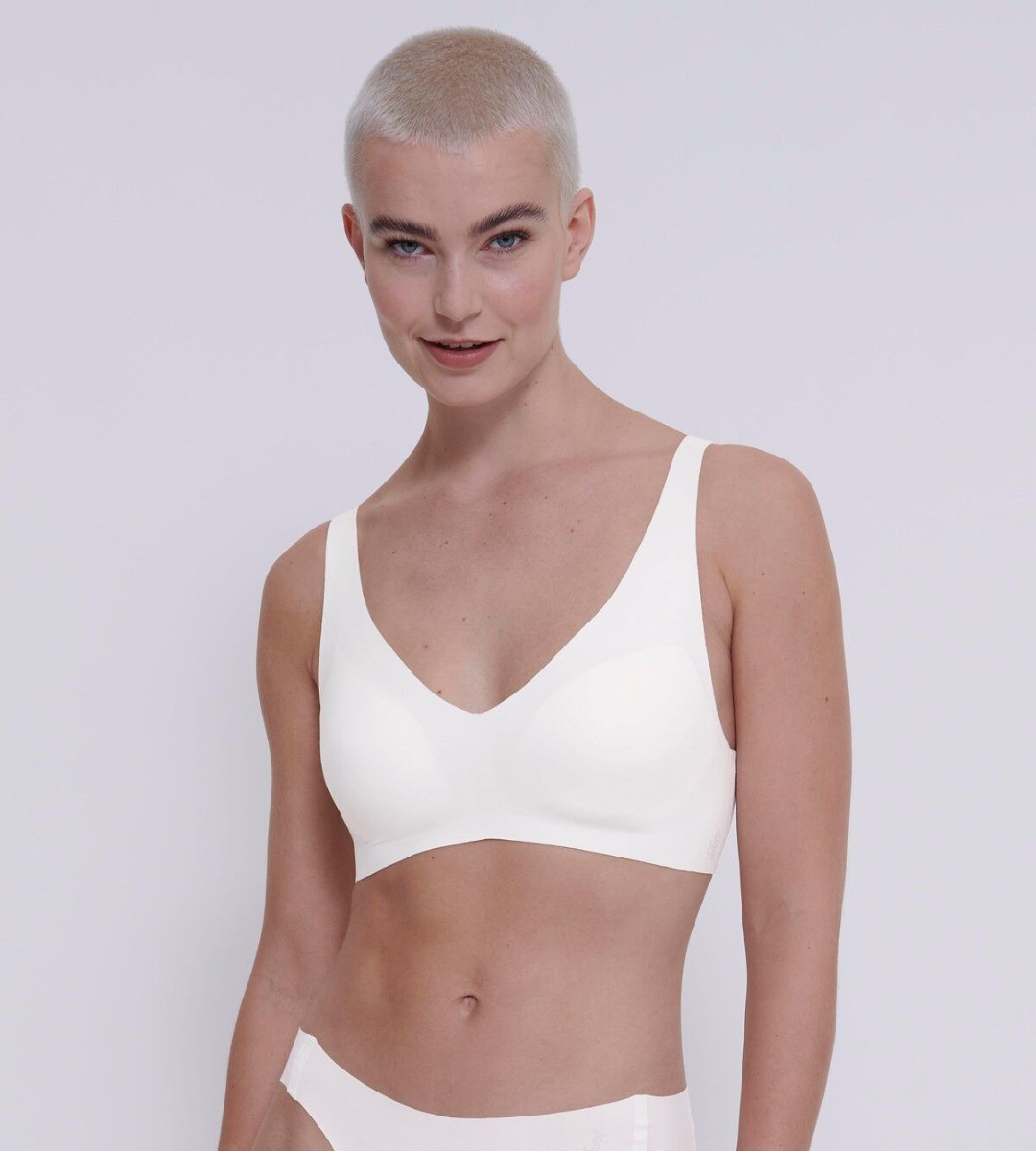 Sloggi ZERO Feel 2.0 Dames Soft Bra Silk White