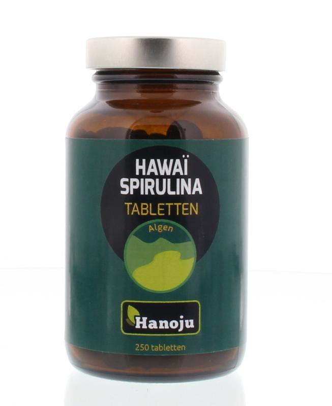 Spirulina Hawaiiaans 500 mg 250 tabletten