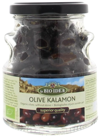 Olijf Zwart Kalamata Ontpit Bio 180 Gram