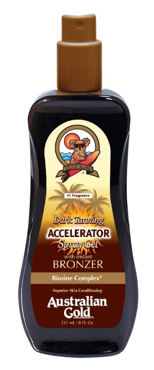 Dark Tanning Accelerator Bronzer Spray 237ml