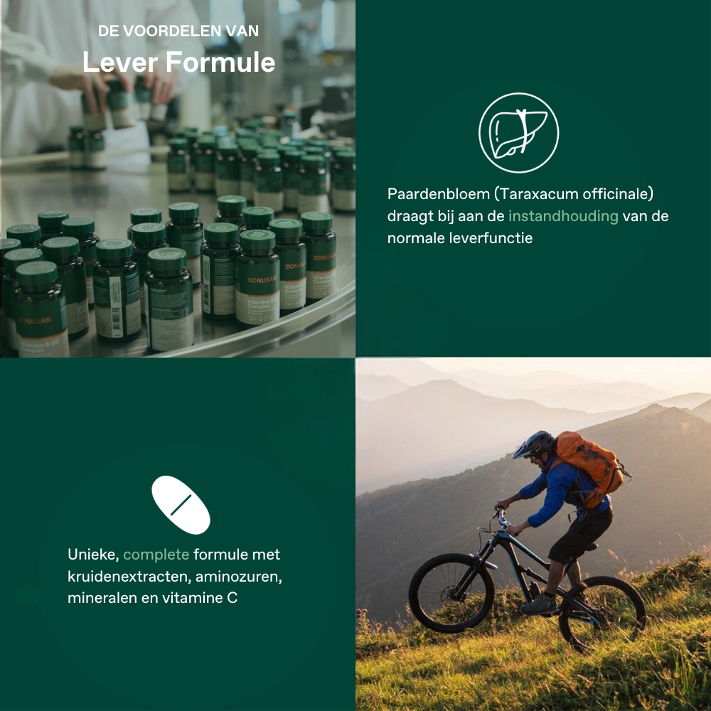 Bonusan Lever Formule 60 Tabletten