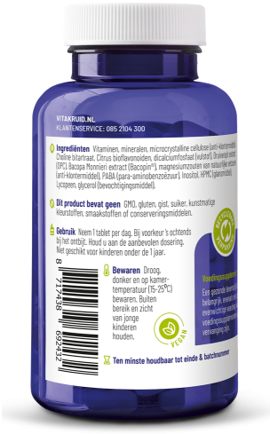 Vitakruid Multi Dag Vrouw 50+ 90 tabletten