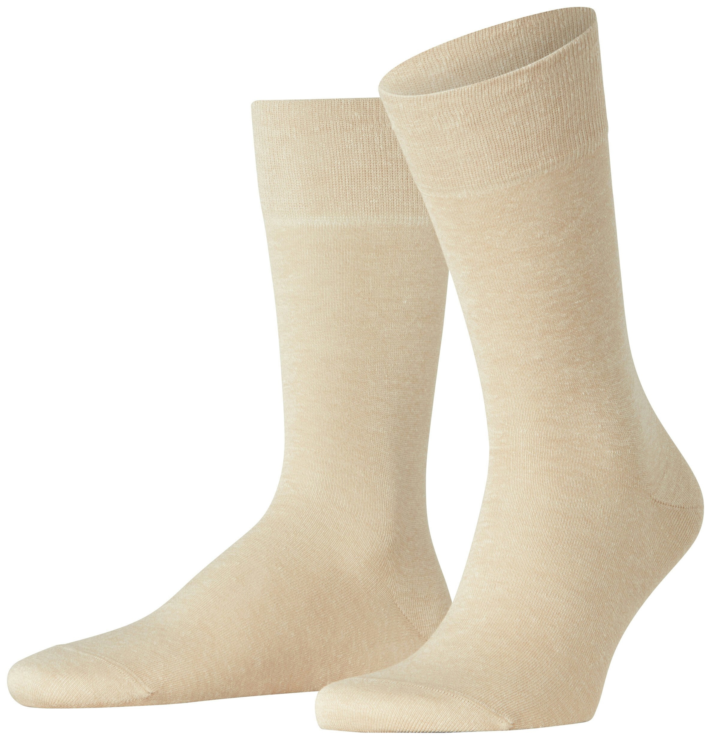 Heren Panama Sokken Creme