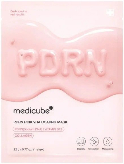 Medicube PDRN Pink Vita Coating Mask 22 gram