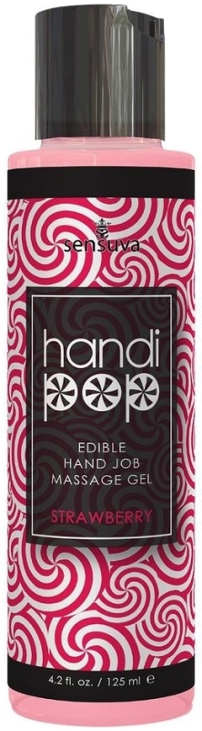 HandiPop Massagegel Strawberry 125 ML