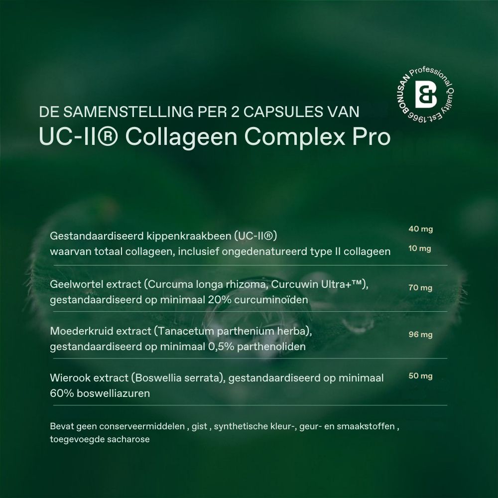 Bonusan UC-II Collageen Complex Pro 60 Capsules