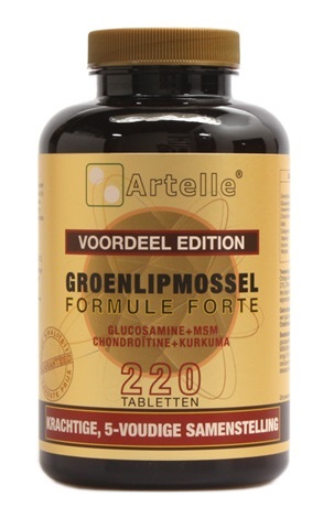 Groenlipmossel formule forte 220tb