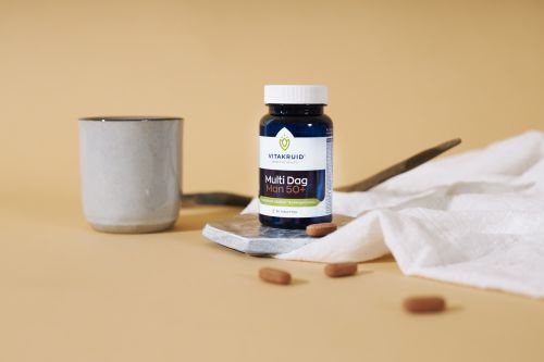 Vitakruid Multi Dag Man 50+ 30 tabletten