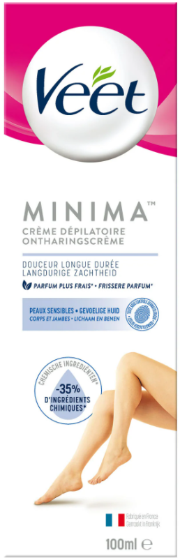 Minima Ontharingscrème Gevoelige Huid 100ml