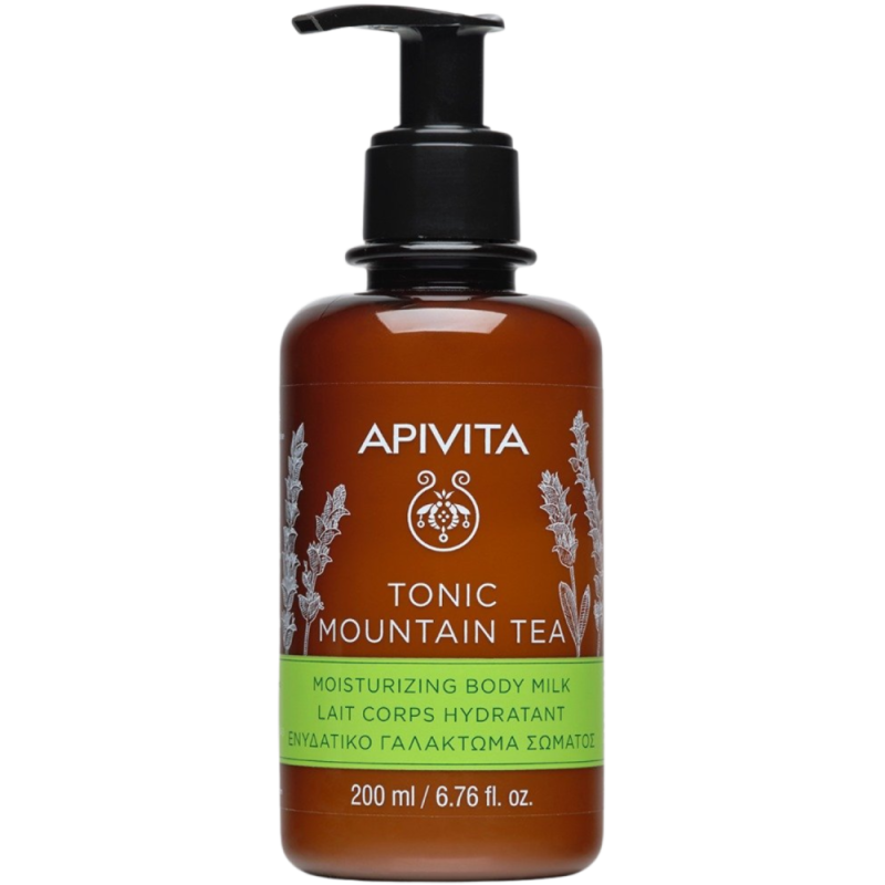 Apivita Tonic Mountain Tea Vochtinbrengende Lichaamsmelk 75 ML