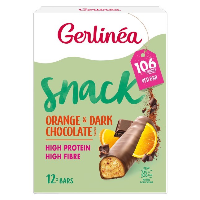 Gerlinea Maaltijdreep Sinaas & Pure Chocolade 12st