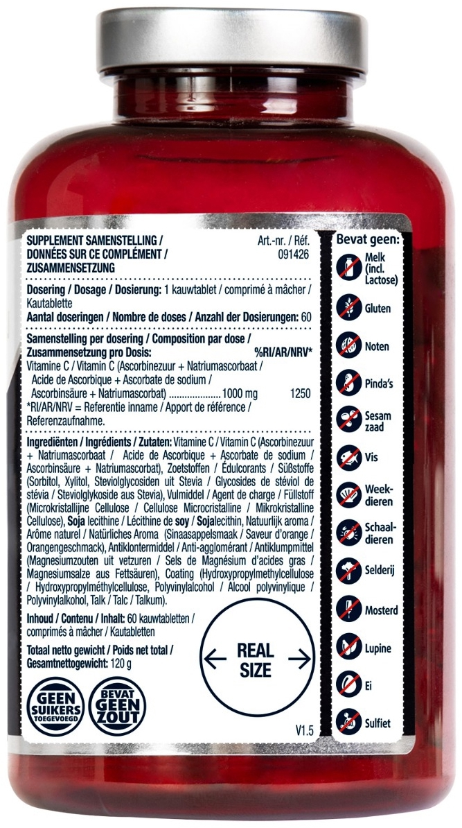 Lucovitaal Vitamine C 1000 mg Liposomaal 60 tabletten