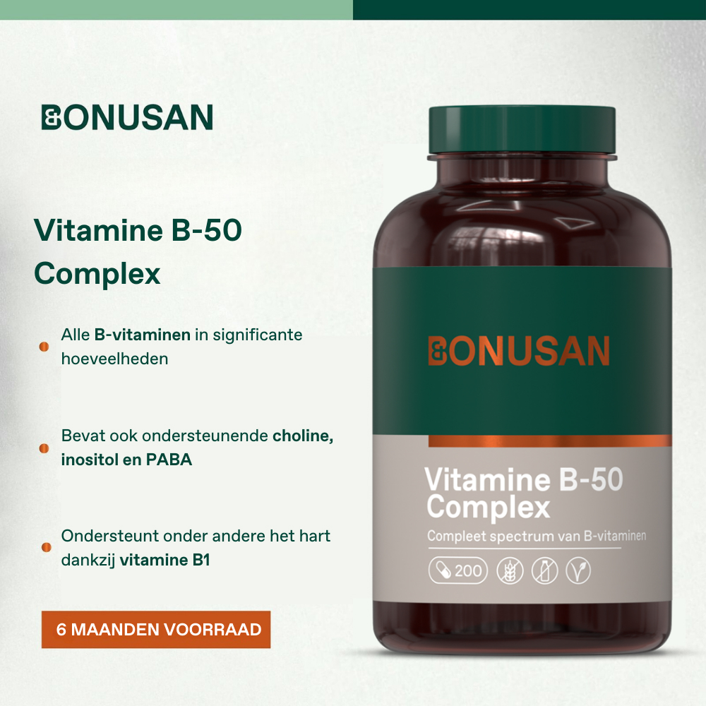 Bonusan Vitamine B-50 Complex 200 Capsules