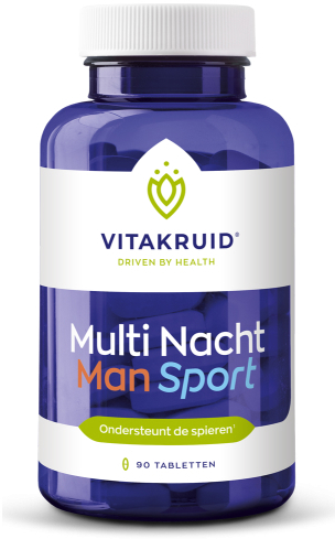 Vitakruid Multi Nacht Man Sport 90 Tabletten