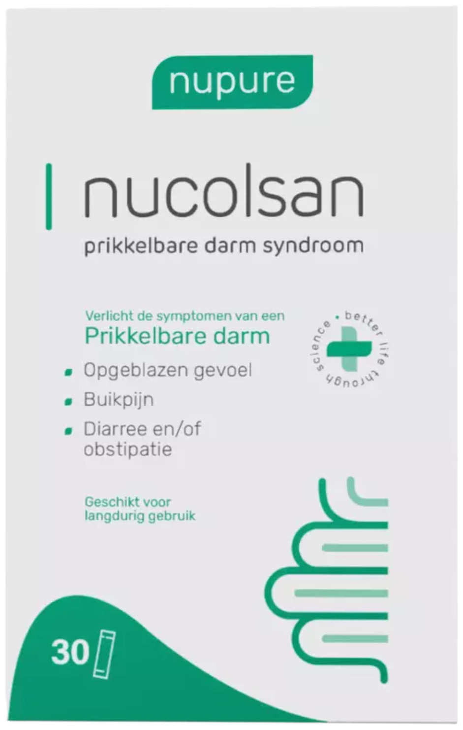 Nupure Nucolsan Sticks 30 stuks