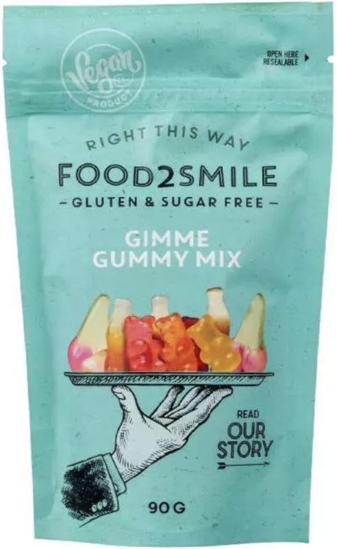 Gimme Gummy Mix Suikervrij Lactosevrij 90 Gram