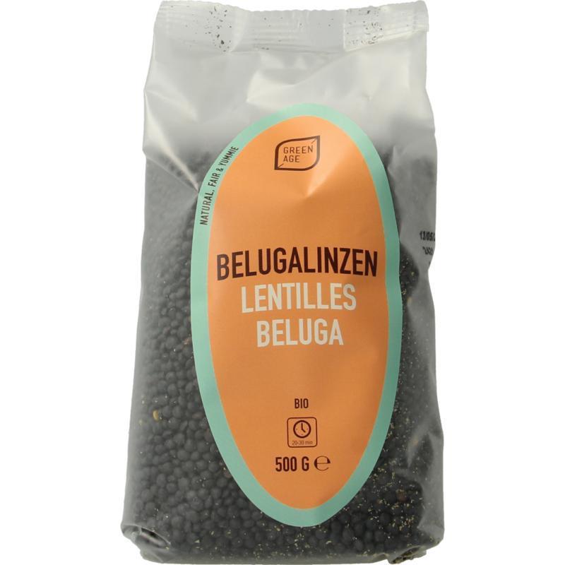 Beluga linzen bio 500g