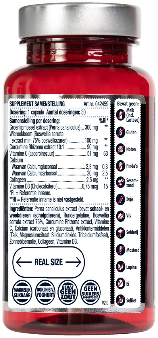 Lucovitaal Groenlipmossel Complex 30 capsules
