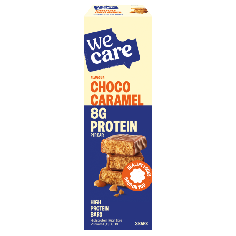 High Protein Bars Choco Caramel 81gr