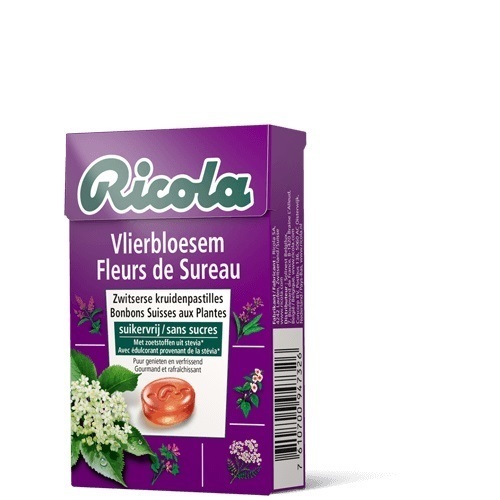 Vlierbloesem suikervrij doosje 50g