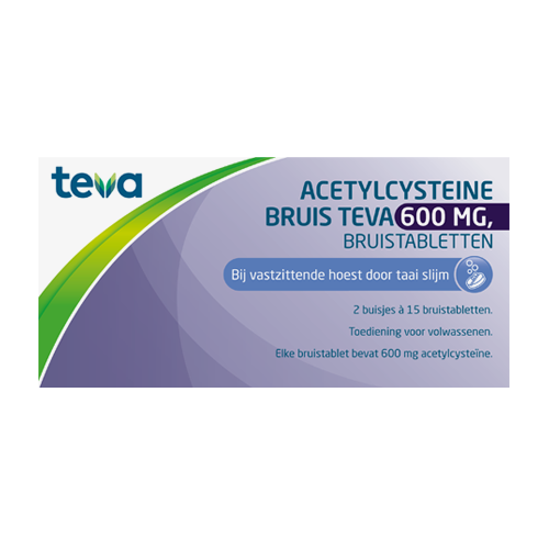 Acetylcysteine 600mg 30 bruistabletten