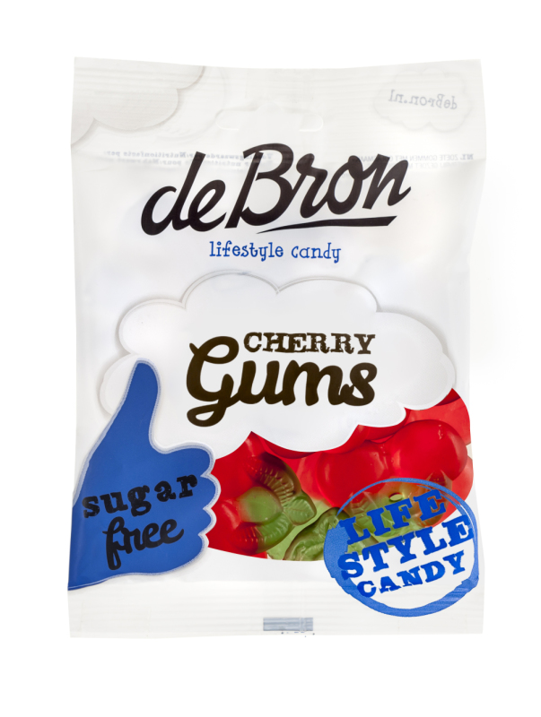 Kersen gums suikervrij 90g