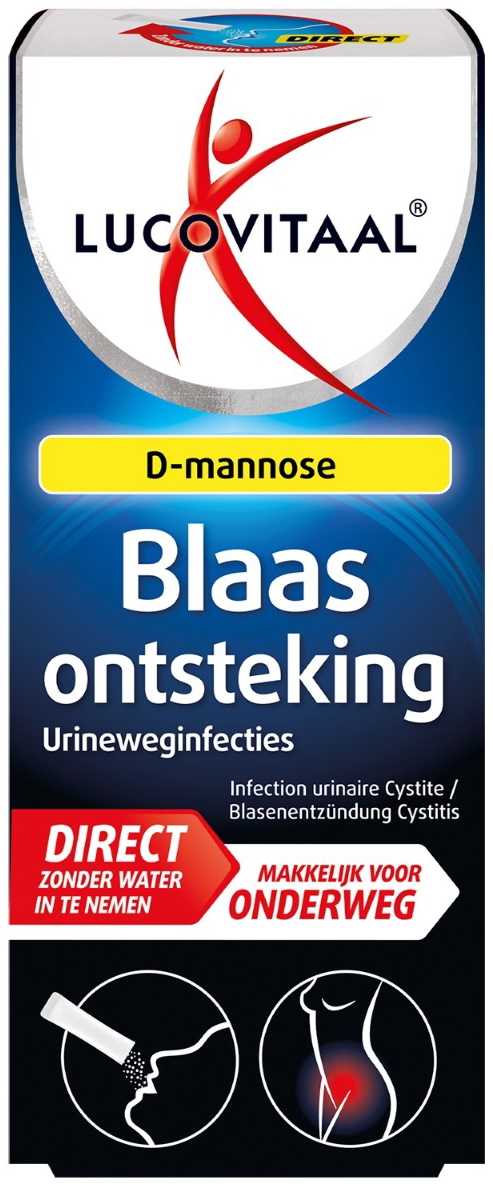 Lucovitaal Blaasontsteking D-mannose Direct 6 Sticks