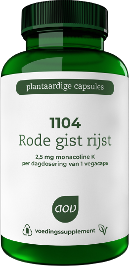 1104 Rode Gist Rijst 90 vegacaps