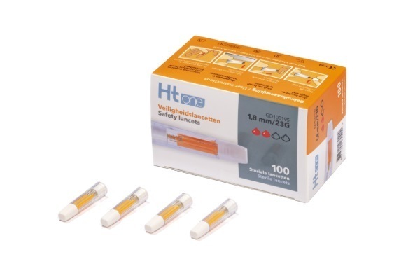 Veiligheidslancet 1,8 MM 100 Stuks