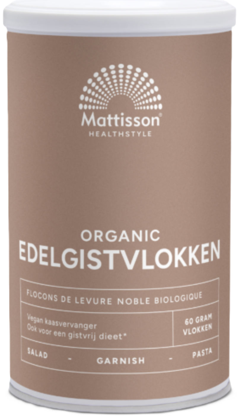 Mattisson Edelgistvlokken Bio 60 Gram
