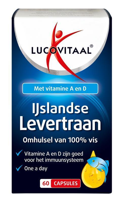 Ijslands Levertraan 60 capsules