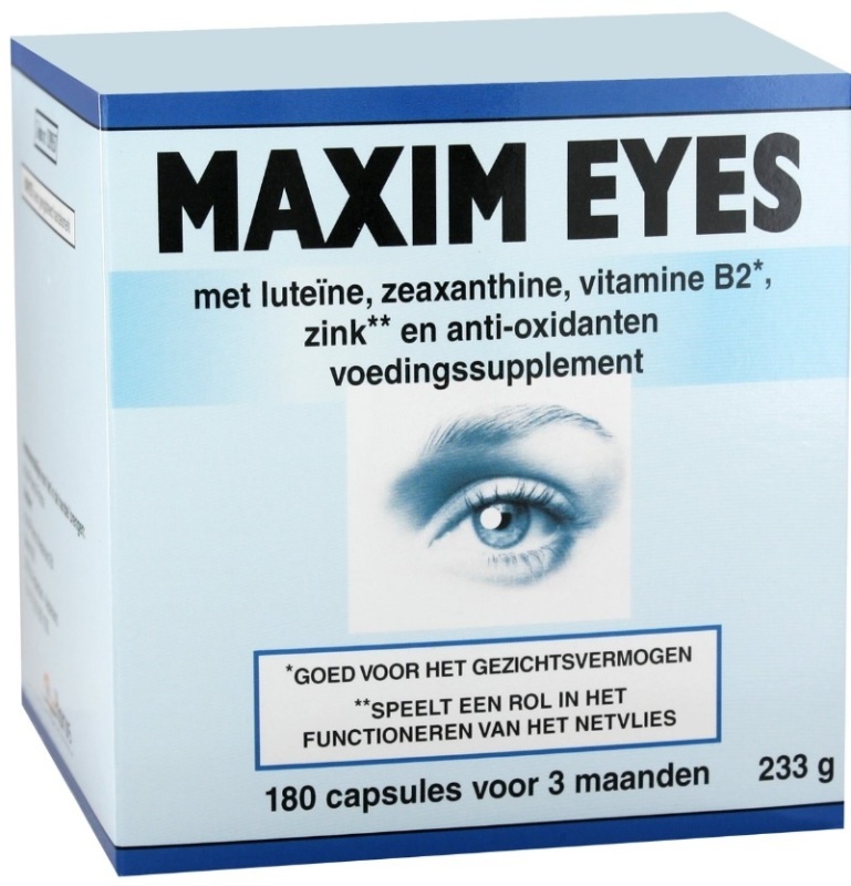 Maxim Eyes Capsules  180vc