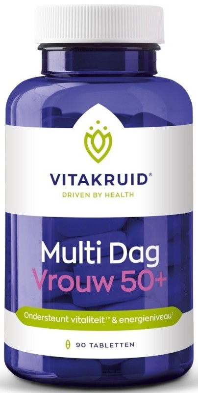 Multi Dag Vrouw 50+ 90 tabletten