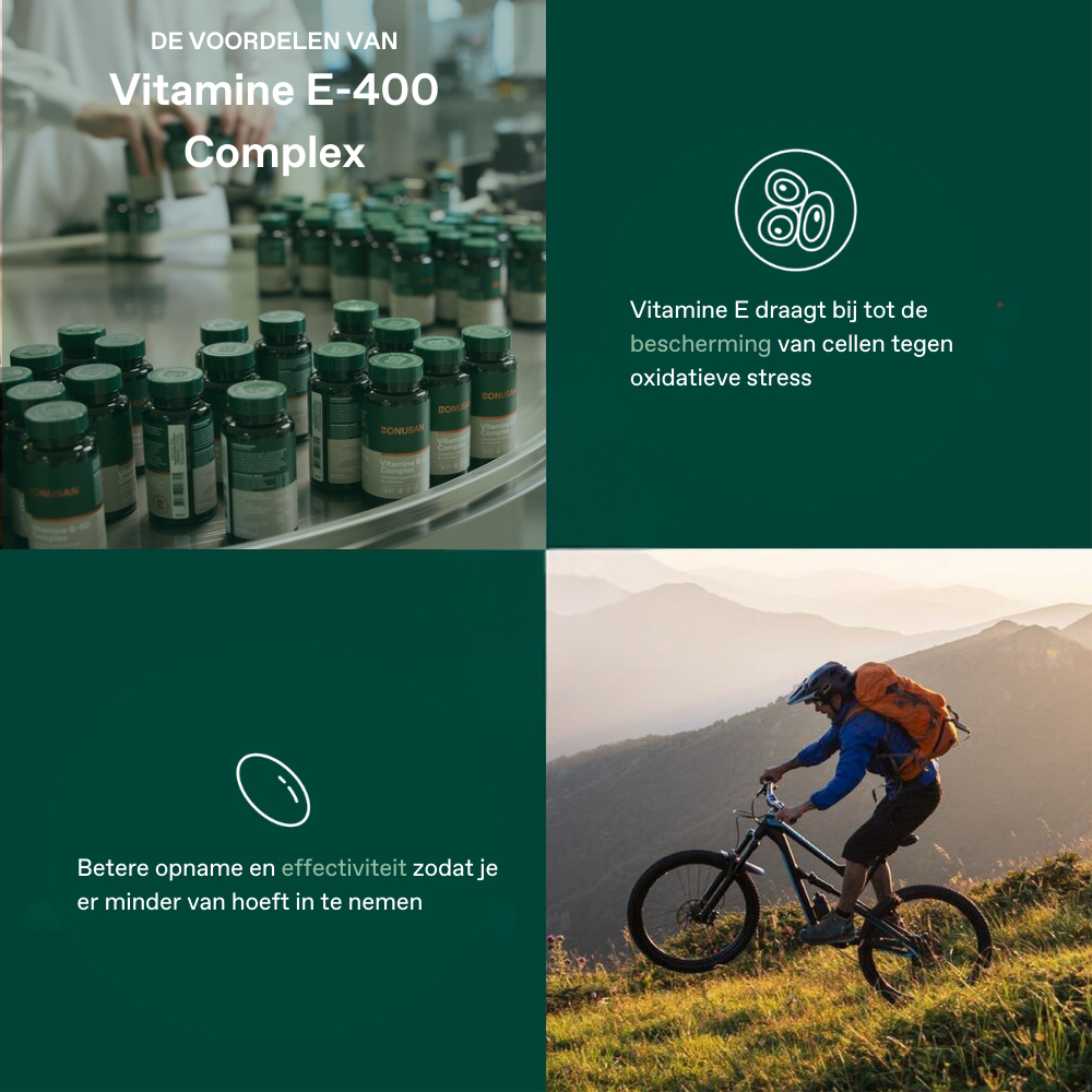 Bonusan Vitamine E-400 Complex 200 Softgels