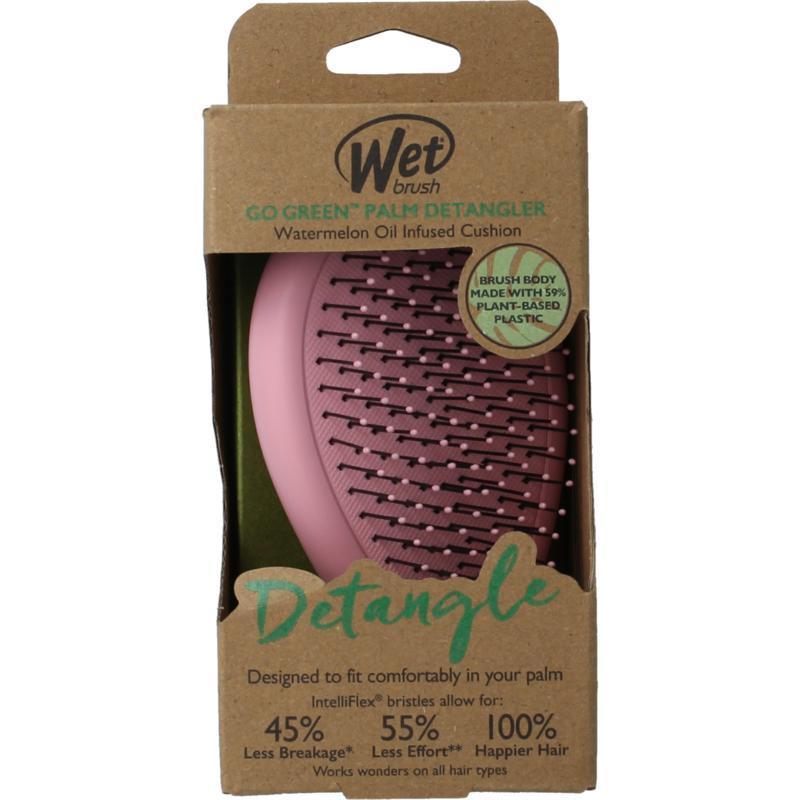 Go green palm detangler pink water 1st