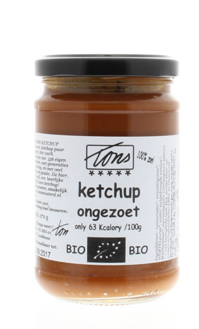 Ketchup Ongezoet 270g