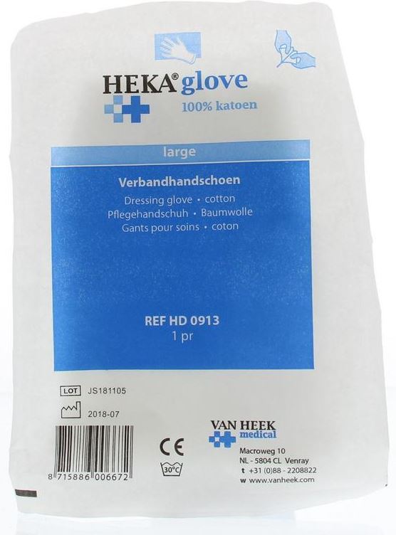 Verbandhandschoen Large 2 stuks