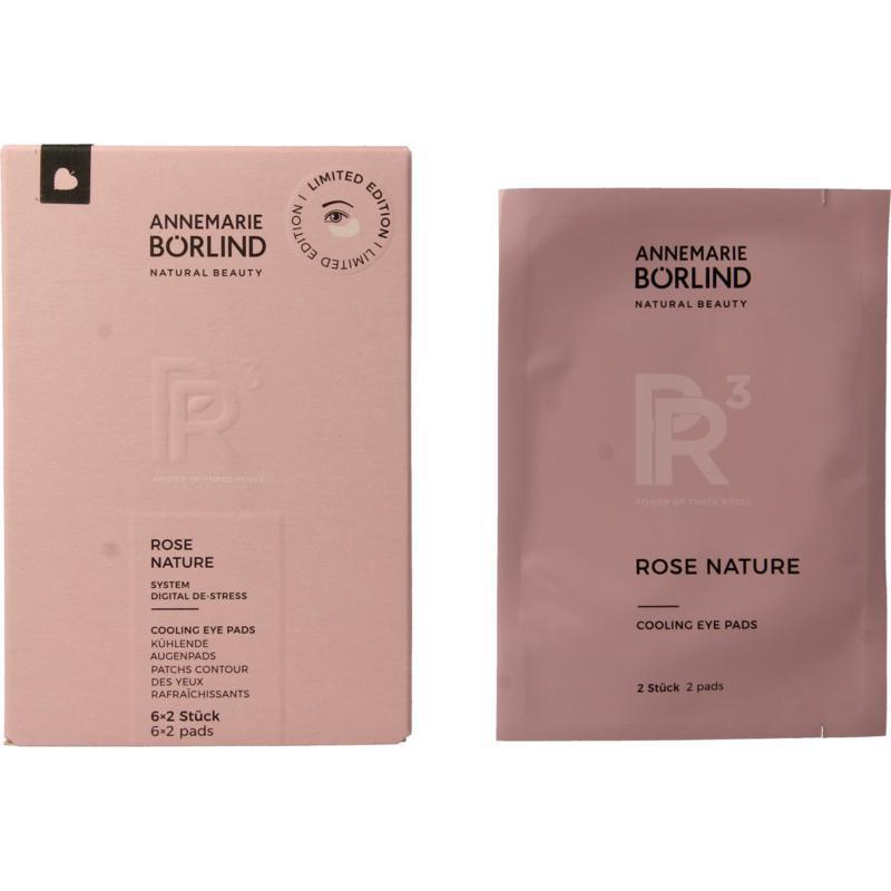 Annemarie Börlind Annemarie Borlind Rose nature eye pads 6 x 2 stuks 12st