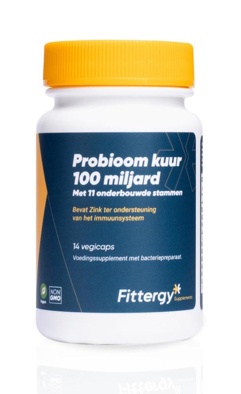 Fittergy Probioom kuur 100 miljard 14 Vegicapsules